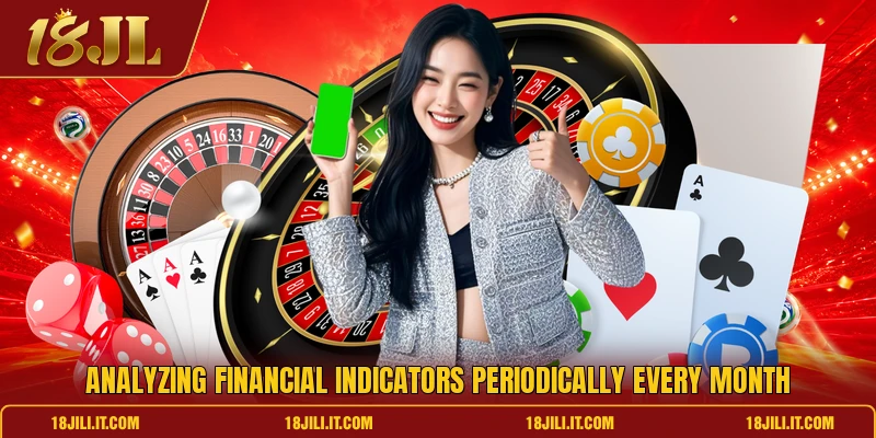 Analyzing financial indicators periodically every month