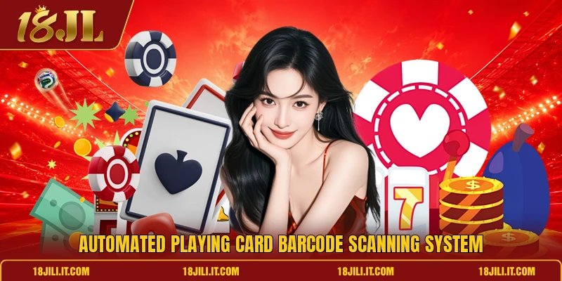 Automated playing card barcode scanning system Automated playing card barcode scanning system