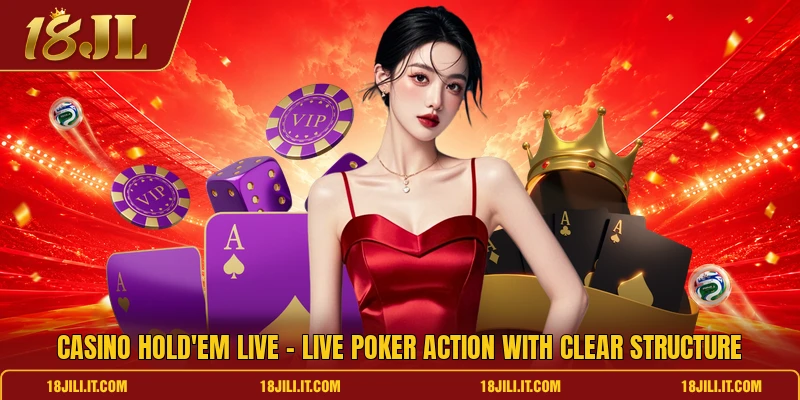 Casino Hold'em Live - Live Poker Action With Clear Structure