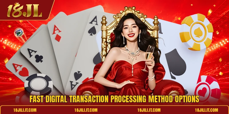 Fast digital transaction processing method options