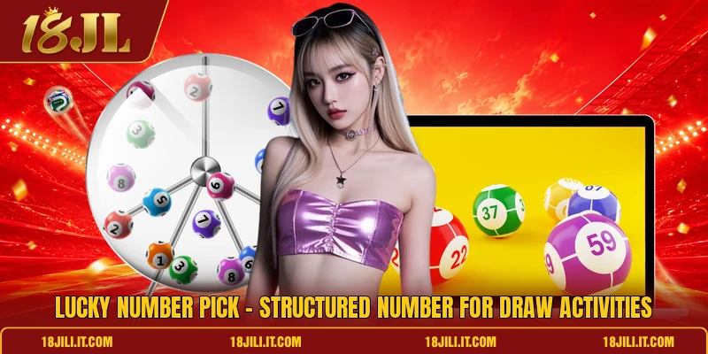 Lucky Number Pick - Structured Number For Draw Activities
