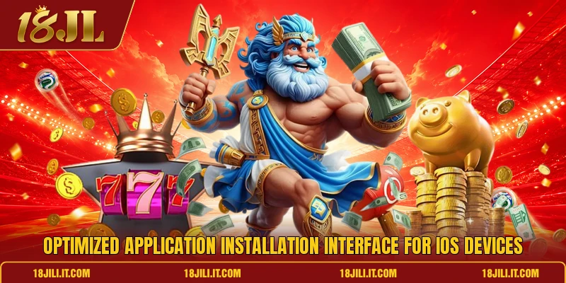 Optimized application installation interface for iOS devices