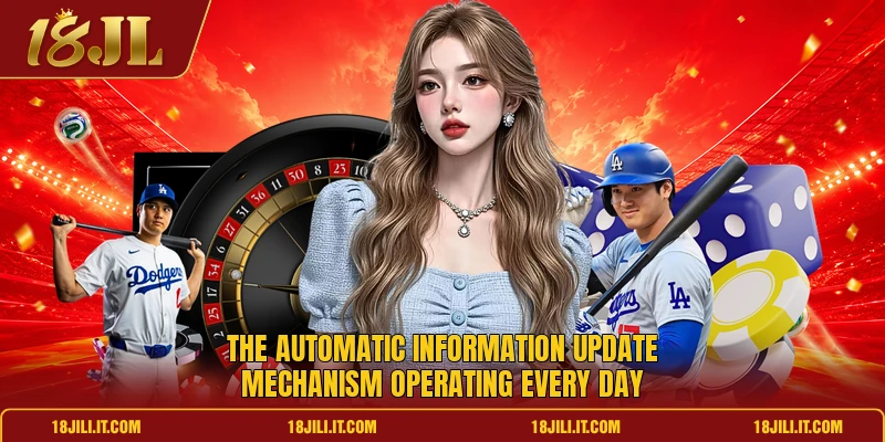 The automatic information update mechanism operating every day