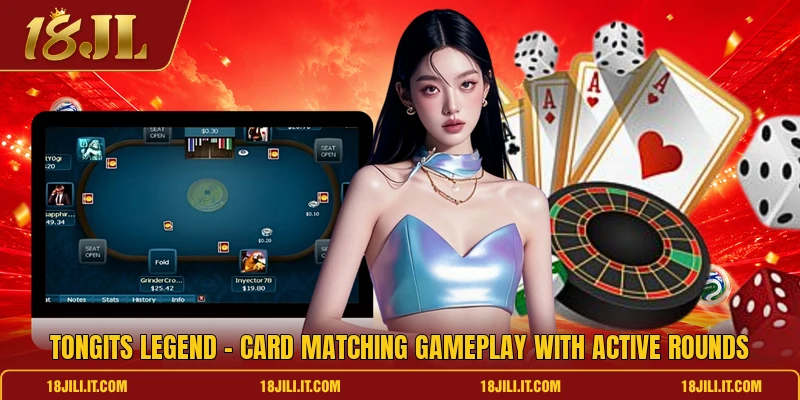 Tongits Legend - Card Matching Gameplay With Active Rounds