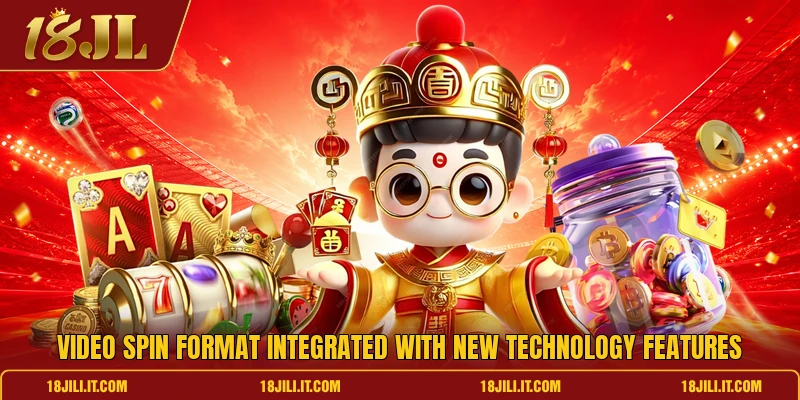Video spin format integrated with new technology features Video spin format integrated with new technology features